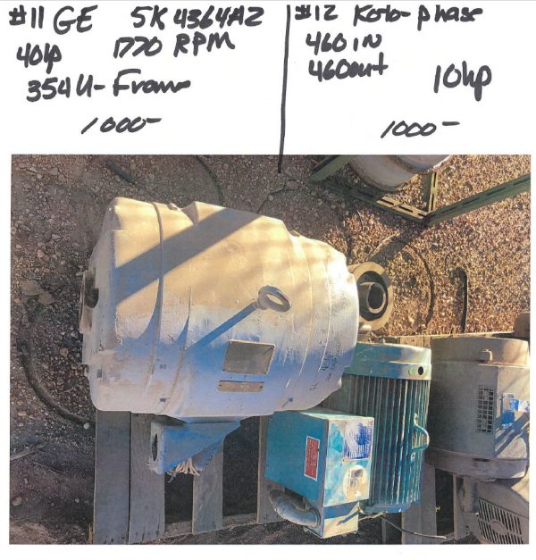 Image of a GE motor and Koto-Phase.